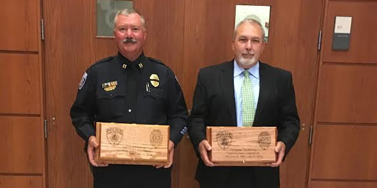 Retirements lead to salute for police at town meeting