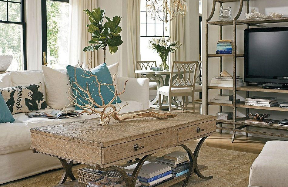 Coastal modern is simple and relaxing all year long