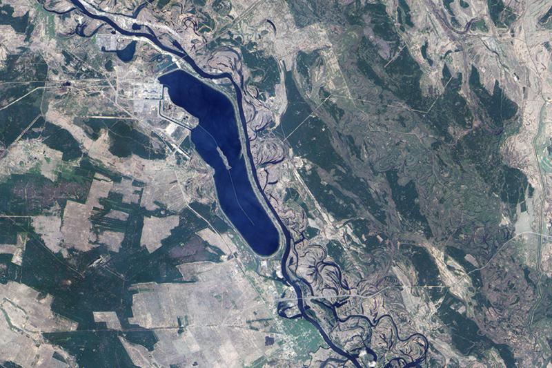 Reactor Number Four at the Chernobyl Nuclear Power Plant